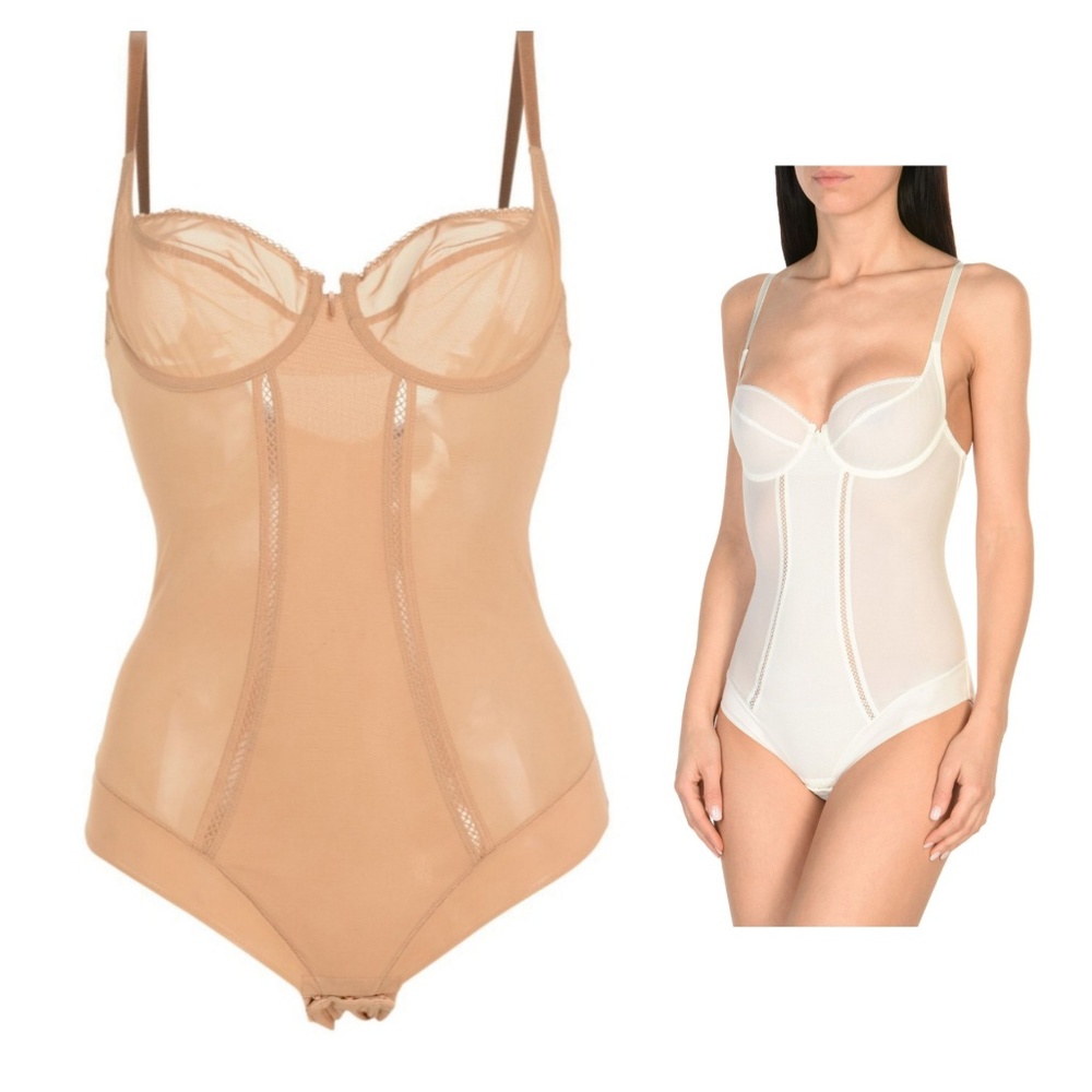 New La Perla Villa Toscana Bodysuit Nude